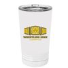 White Sublimatable 16 oz. Polar Camel Pint with Slider Lid Thumbnail