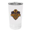 White Sublimatable 16 oz. Polar Camel Pint with Slider Lid Thumbnail