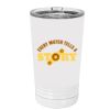 White Sublimatable 16 oz. Polar Camel Pint with Slider Lid Thumbnail