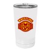 White Sublimatable 16 oz. Polar Camel Pint with Slider Lid Thumbnail