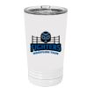 White Sublimatable 16 oz. Polar Camel Pint with Slider Lid Thumbnail