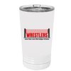 White Sublimatable 16 oz. Polar Camel Pint with Slider Lid Thumbnail