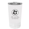 White Sublimatable 16 oz. Polar Camel Pint with Slider Lid Thumbnail
