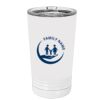 White Sublimatable 16 oz. Polar Camel Pint with Slider Lid Thumbnail