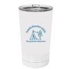 White Sublimatable 16 oz. Polar Camel Pint with Slider Lid Thumbnail