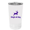 White Sublimatable 16 oz. Polar Camel Pint with Slider Lid Thumbnail