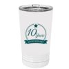 White Sublimatable 16 oz. Polar Camel Pint with Slider Lid Thumbnail
