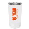 White Sublimatable 16 oz. Polar Camel Pint with Slider Lid Thumbnail