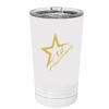 White Sublimatable 16 oz. Polar Camel Pint with Slider Lid Thumbnail