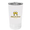 White Sublimatable 16 oz. Polar Camel Pint with Slider Lid Thumbnail