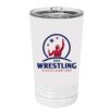 White Sublimatable 16 oz. Polar Camel Pint with Slider Lid Thumbnail