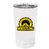 White Sublimatable 16 oz. Polar Camel Pint with Slider Lid Thumbnail