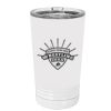 White Sublimatable 16 oz. Polar Camel Pint with Slider Lid Thumbnail