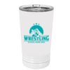 White Sublimatable 16 oz. Polar Camel Pint with Slider Lid Thumbnail