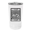 White Sublimatable 16 oz. Polar Camel Pint with Slider Lid Thumbnail