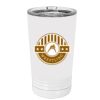 White Sublimatable 16 oz. Polar Camel Pint with Slider Lid Thumbnail