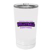 White Sublimatable 16 oz. Polar Camel Pint with Slider Lid Thumbnail