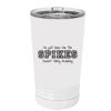 White Sublimatable 16 oz. Polar Camel Pint with Slider Lid Thumbnail