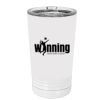 White Sublimatable 16 oz. Polar Camel Pint with Slider Lid Thumbnail
