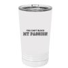 White Sublimatable 16 oz. Polar Camel Pint with Slider Lid Thumbnail