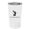 White Sublimatable 16 oz. Polar Camel Pint with Slider Lid Thumbnail