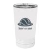 White Sublimatable 16 oz. Polar Camel Pint with Slider Lid Thumbnail