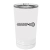 White Sublimatable 16 oz. Polar Camel Pint with Slider Lid Thumbnail