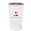White Sublimatable 16 oz. Polar Camel Pint with Slider Lid Thumbnail