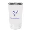 White Sublimatable 16 oz. Polar Camel Pint with Slider Lid Thumbnail