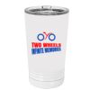 White Sublimatable 16 oz. Polar Camel Pint with Slider Lid Thumbnail