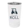 White Sublimatable 16 oz. Polar Camel Pint with Slider Lid Thumbnail