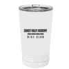 White Sublimatable 16 oz. Polar Camel Pint with Slider Lid Thumbnail