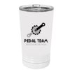 White Sublimatable 16 oz. Polar Camel Pint with Slider Lid Thumbnail
