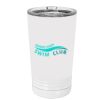 White Sublimatable 16 oz. Polar Camel Pint with Slider Lid Thumbnail