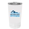 White Sublimatable 16 oz. Polar Camel Pint with Slider Lid Thumbnail