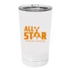 White Sublimatable 16 oz. Polar Camel Pint with Slider Lid Thumbnail
