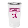 White Sublimatable 16 oz. Polar Camel Pint with Slider Lid Thumbnail