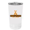 White Sublimatable 16 oz. Polar Camel Pint with Slider Lid Thumbnail