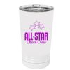 White Sublimatable 16 oz. Polar Camel Pint with Slider Lid Thumbnail