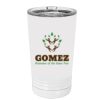 White Sublimatable 16 oz. Polar Camel Pint with Slider Lid Thumbnail