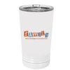 White Sublimatable 16 oz. Polar Camel Pint with Slider Lid Thumbnail