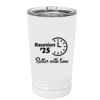 White Sublimatable 16 oz. Polar Camel Pint with Slider Lid Thumbnail