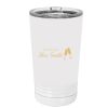 White Sublimatable 16 oz. Polar Camel Pint with Slider Lid Thumbnail