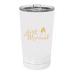 White Sublimatable 16 oz. Polar Camel Pint with Slider Lid Thumbnail