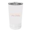 White Sublimatable 16 oz. Polar Camel Pint with Slider Lid Thumbnail