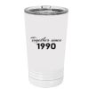 White Sublimatable 16 oz. Polar Camel Pint with Slider Lid Thumbnail