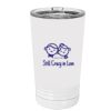 White Sublimatable 16 oz. Polar Camel Pint with Slider Lid Thumbnail