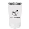 White Sublimatable 16 oz. Polar Camel Pint with Slider Lid Thumbnail