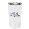 White Sublimatable 16 oz. Polar Camel Pint with Slider Lid Thumbnail