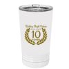 White Sublimatable 16 oz. Polar Camel Pint with Slider Lid Thumbnail
